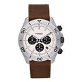 Fossil Men’s Chronograph Quartz Brown Leather Strap 45mm Watch CH2886