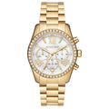 Michael Kors Women’s Quartz Gold Stainless Steel Mother Of Pearl Dial 38mm Watch MK7241