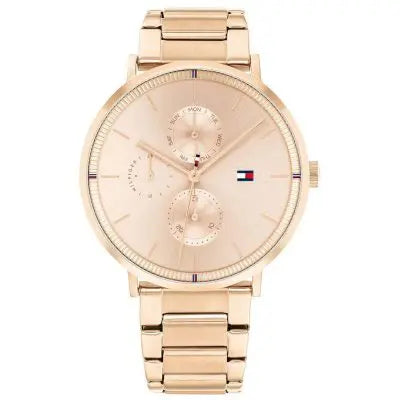 Tommy Hilfiger Women’s Quartz Rose Gold Stainless Steel Rose Gold Dial 38mm Watch 1782296