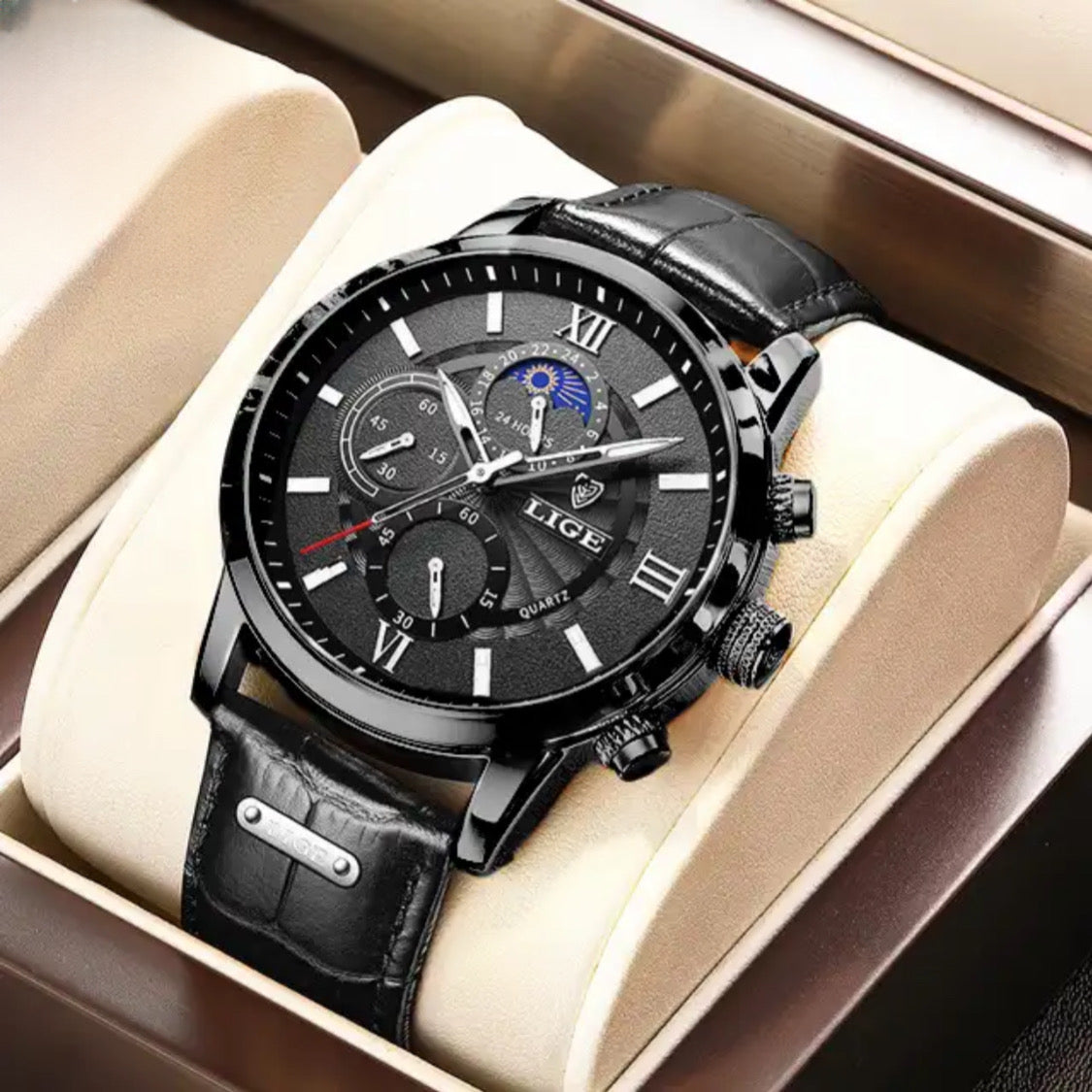 Luxury Leather watch Casual