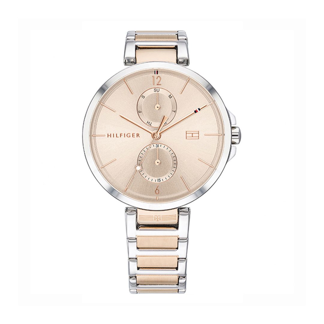 Tommy Hilfiger Women’s Quartz Stainless Steel Gold Dial 38mm Watch 1782127