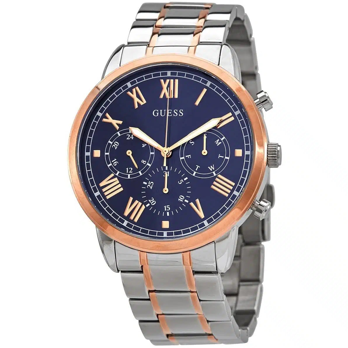 Guess Hendrix Men’s Chronograph Stainless Steel Blue Dial 44mm Watch W1309G4