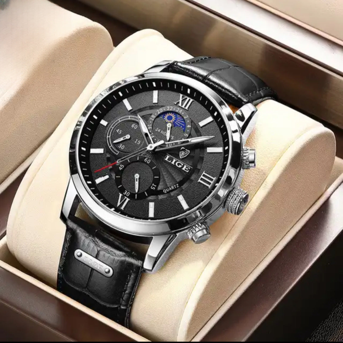 Luxury Leather watch Casual