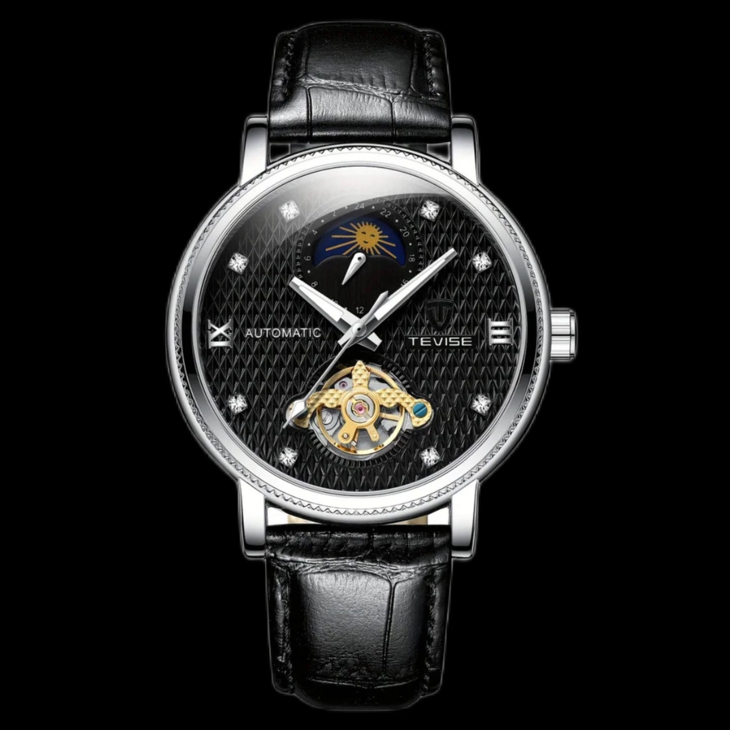 Tourbillon moon phase Chronograph