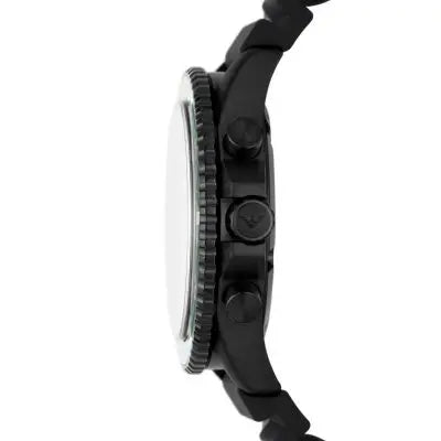 Emporio Armani Diver Men’s Quartz Black Silicone Strap Green Dial 43mm Watch AR11463
