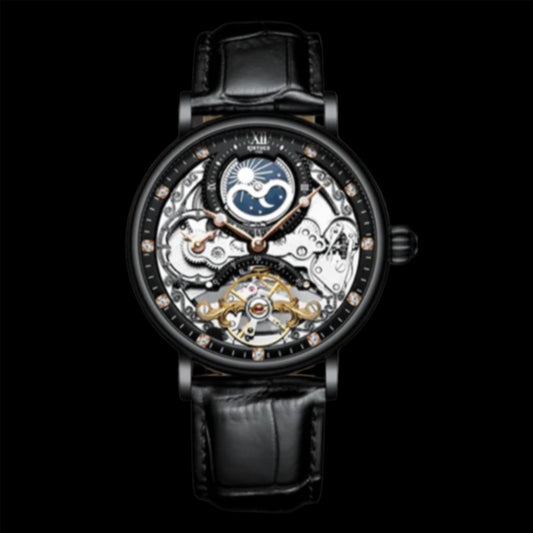 Moonphase Automatic Mechanical Skeleton Dial