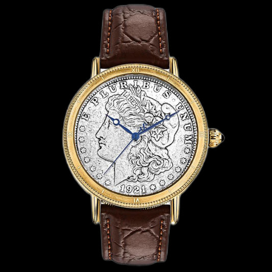 Stauer Morgan Silver Dollar Watch