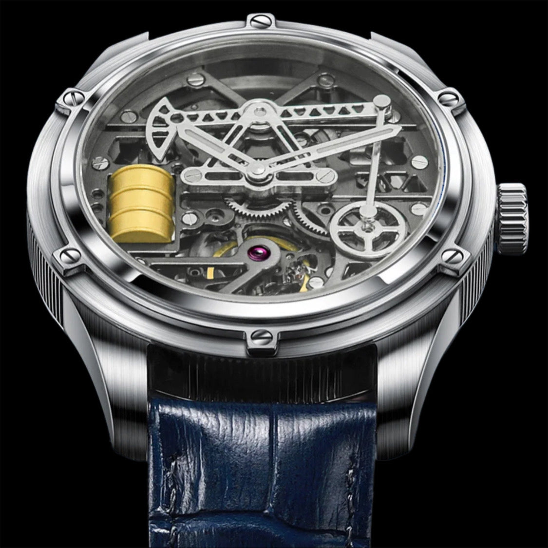 Pindu Oil Well Mechanical Watch