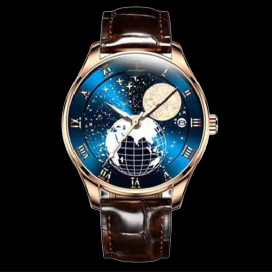 Luminous Globe Watch