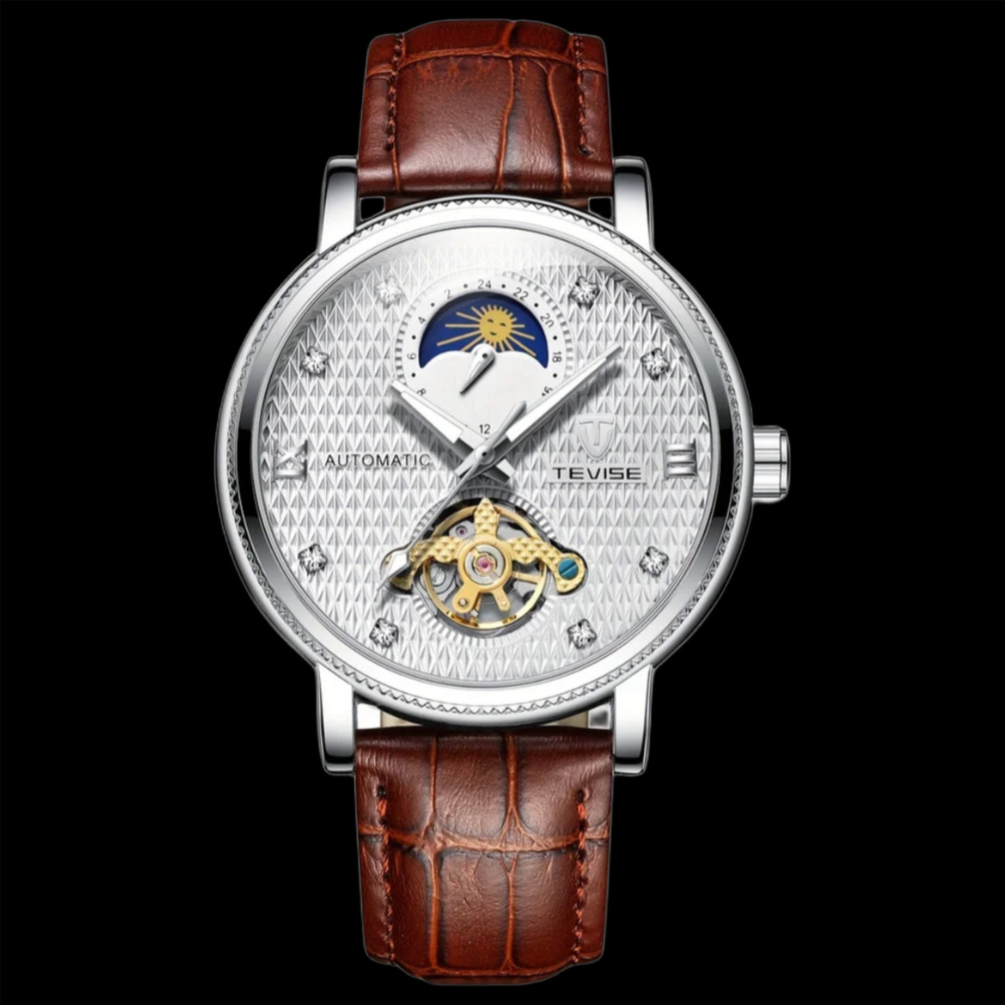 Tourbillon moon phase Chronograph