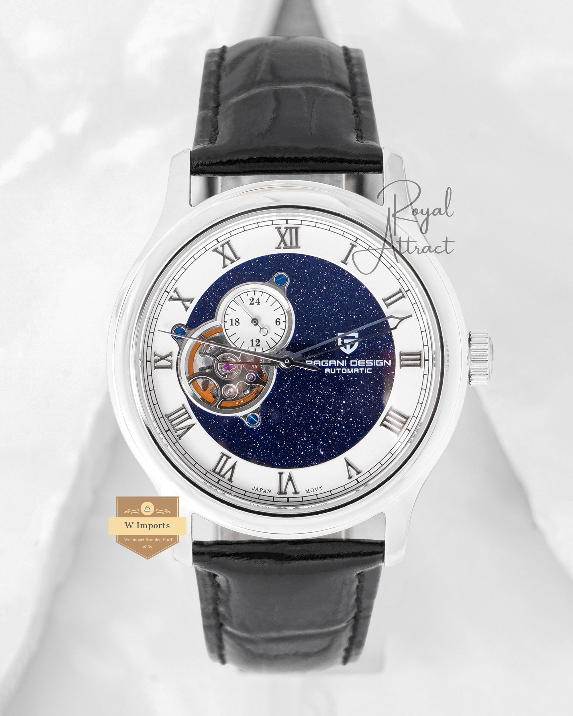 Pagani Design Mens Carbon Tourbillon Watch Ys01g