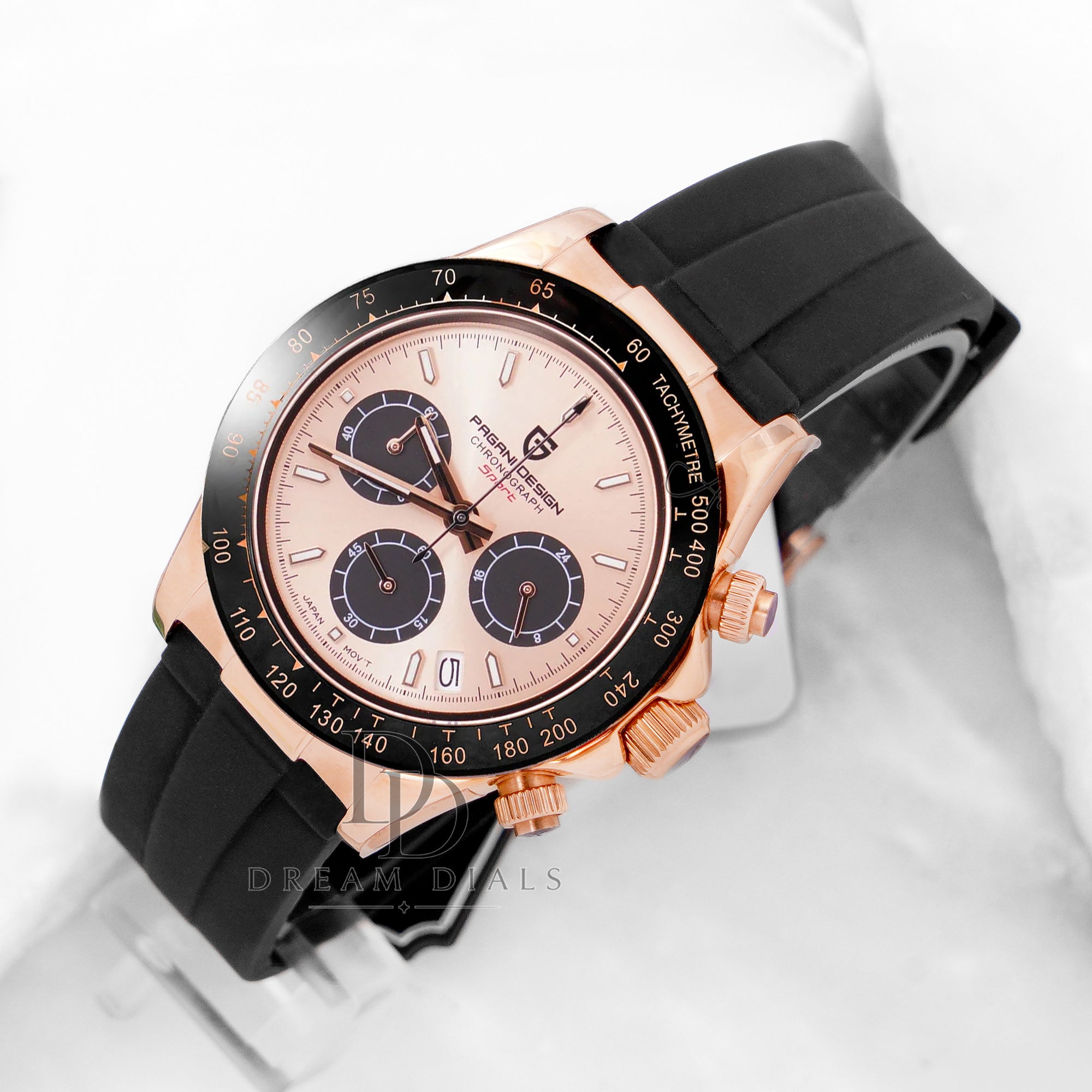 Pagani Design PD-1664 Men's Quartz Chronograph Sports Wrist Watch