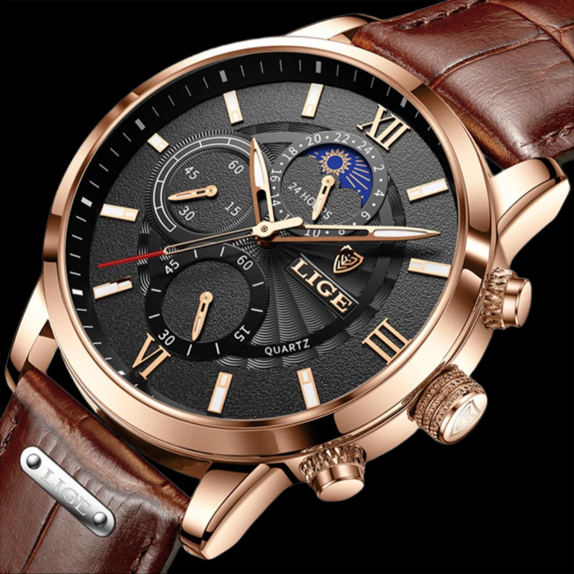 Luxury Leather watch Casual