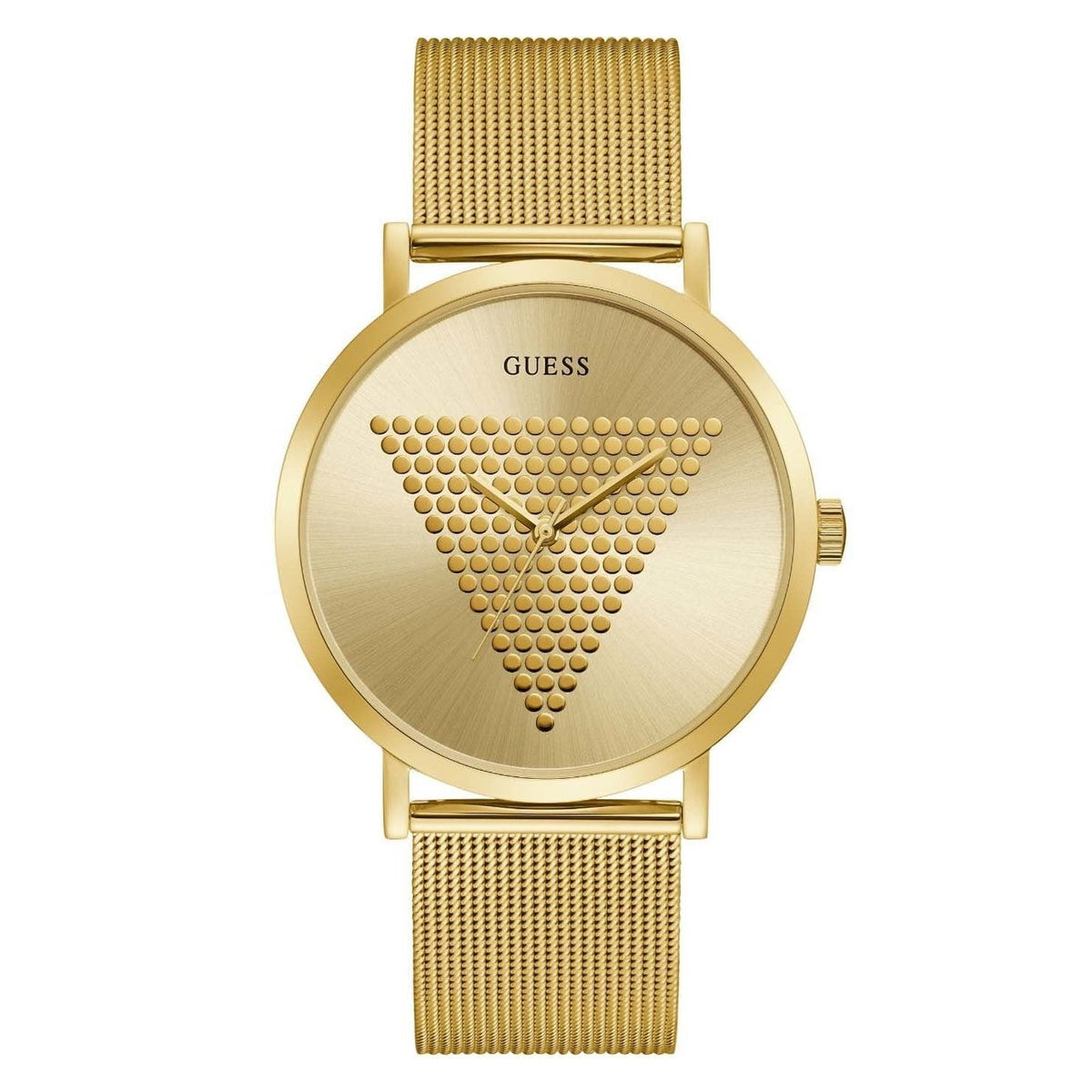 Guess Men’s Quartz Gold Stainless Steel Gold Dial 44mm Watch GW0049G1