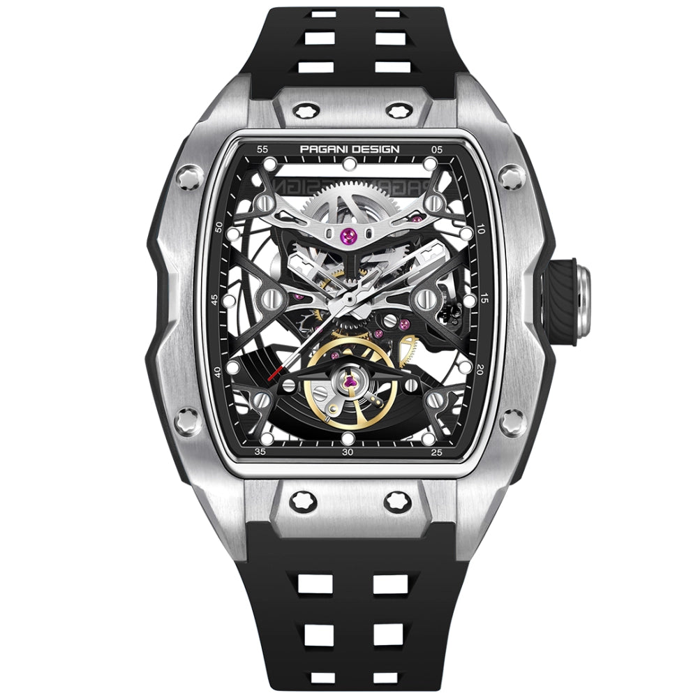 Pagani Design Skeleton Dial Men Mechanical Watch 42mm | Pd-ys018 Skeleton