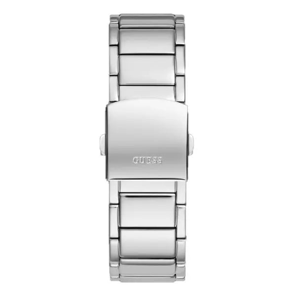 Guess Men’s Quartz Silver Stainless Steel Blue Dial 42mm Watch GW0456G4