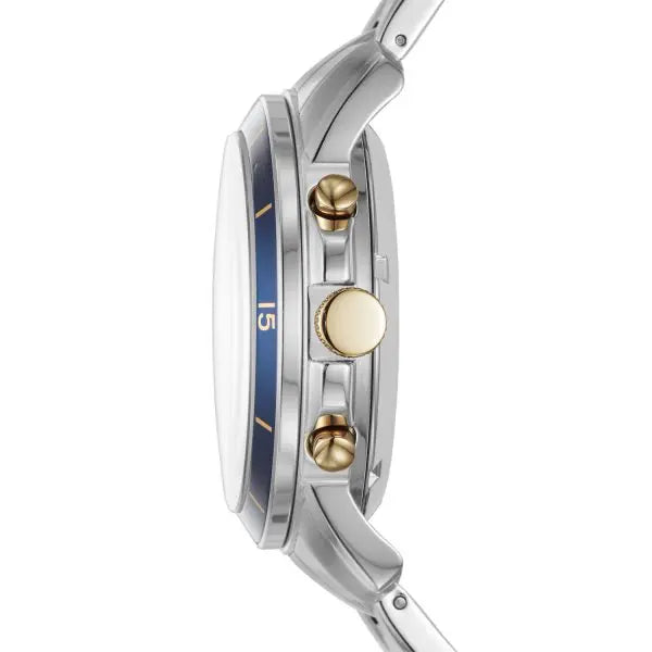 Fossil Men’s Automatic Stainless Steel Blue Dial 44mm Watch ME3141