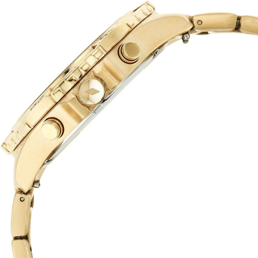 Fossil Men’s Chronograph Quartz Stainless Steel Gold Dial 44mm Watch FS5772