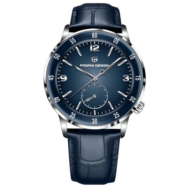 Pagani Blue leather strap Automatic PD-1790