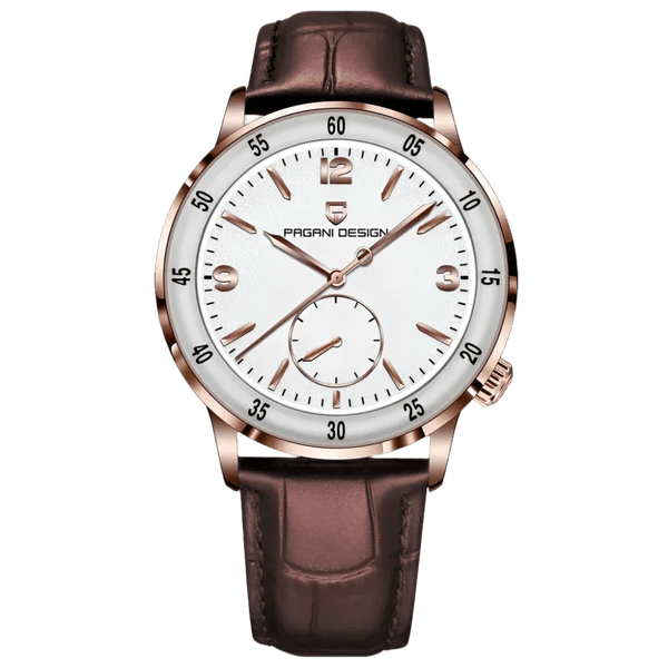 Pagani Brown leather strap Automatic PD-1790