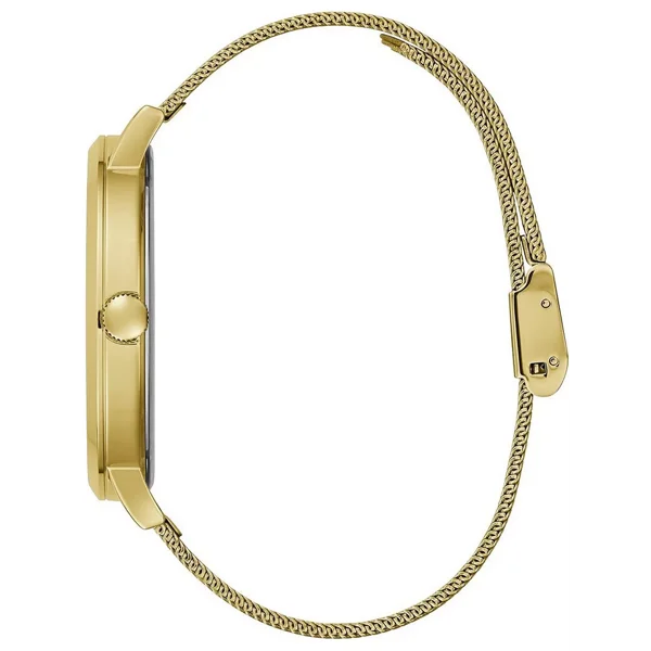 Guess Men’s Quartz Gold Stainless Steel Gold Dial 44mm Watch GW0049G1